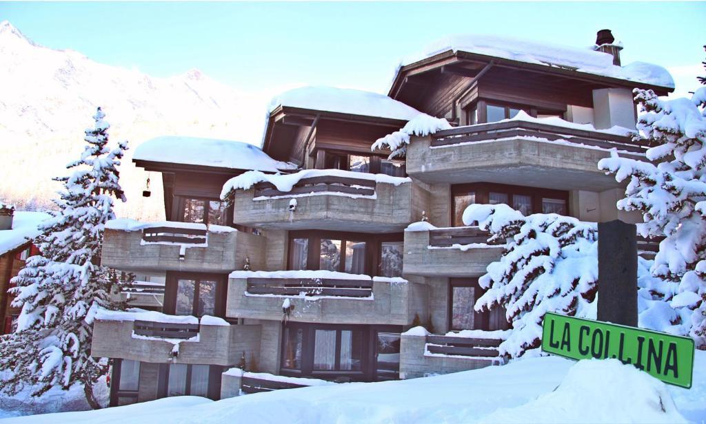 Hotel La Collina Saas Fee Exteriér fotografie
