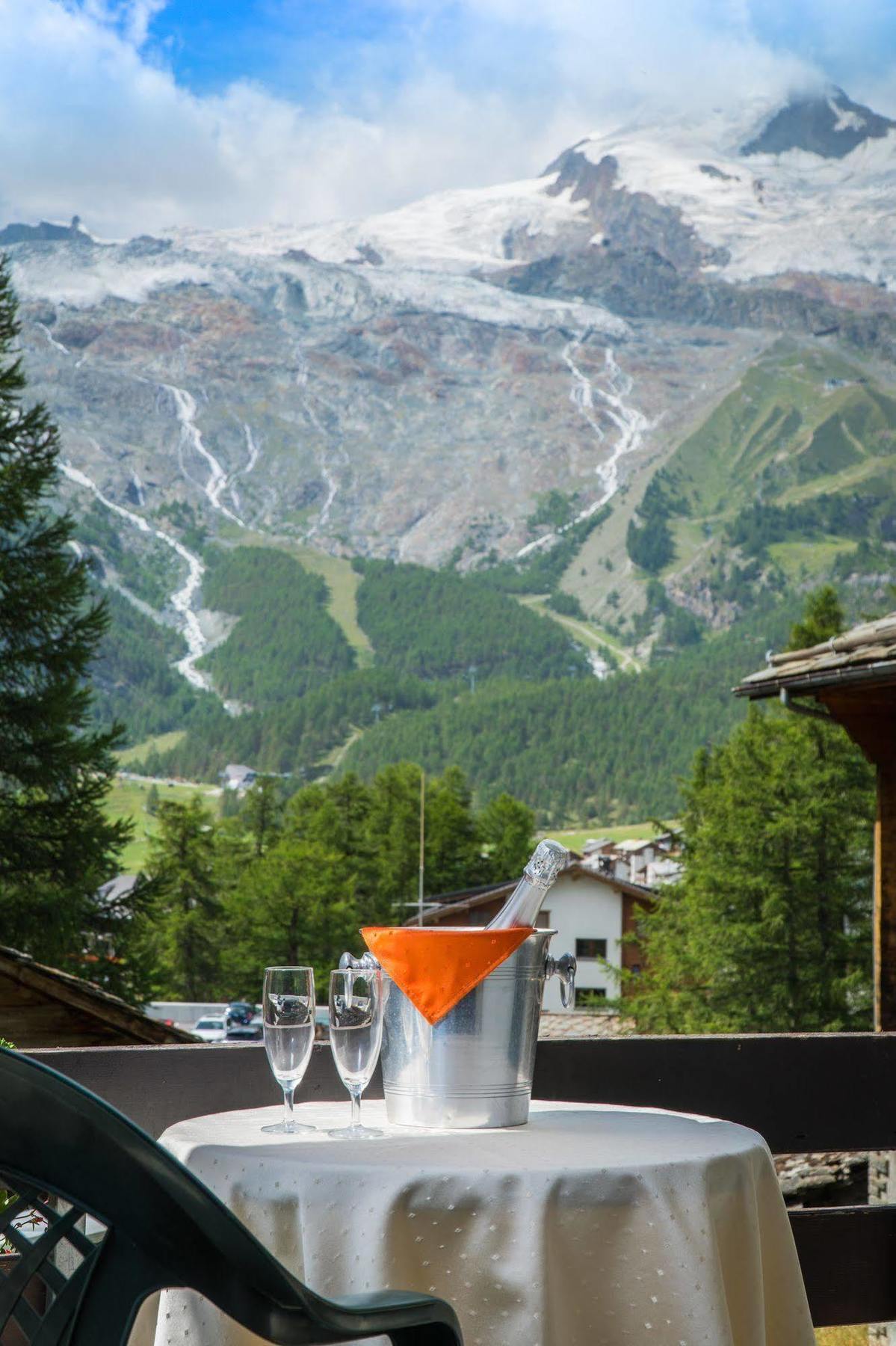 Hotel La Collina Saas Fee Exteriér fotografie